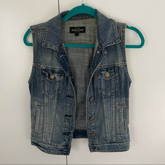 J Crew Denim Vest